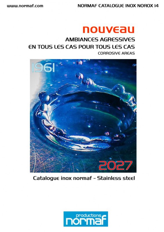 Nouveau catalogue inox